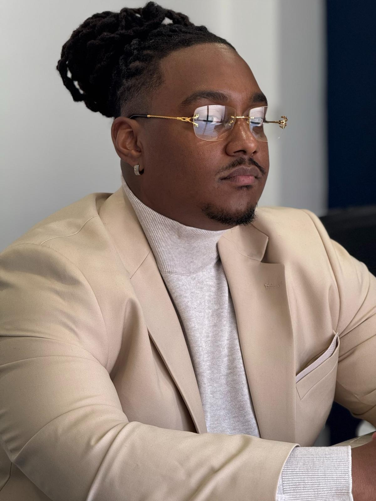 Carlito Henry, concentré, dans un moment de focus